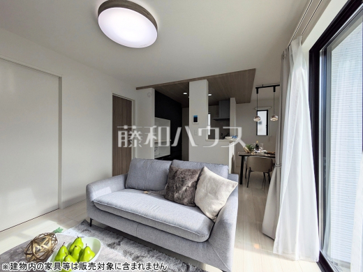 モデルハウス　リビング　【三鷹市大沢２丁目】