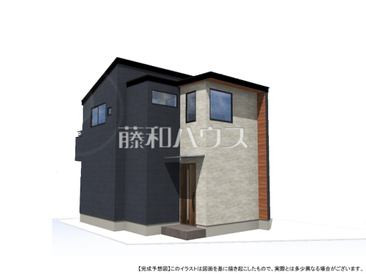 完成予想図（外観）　【立川市若葉町１丁目】 平日のご案内も可能です。まずはお気軽にお問合せ下さいませ。 