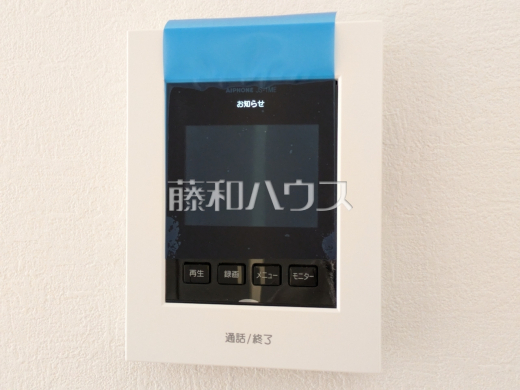 3号棟　TVモニター付きインターホン　【志木市中宗岡５丁目】　