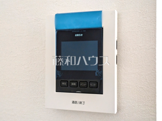 4号棟　TVモニター付きインターホン　【志木市中宗岡５丁目】　