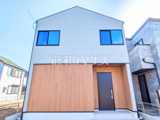 A号棟　外観　【小平市鈴木町１丁目】建物のプレゼンをさせていただきますので、実際の完成イメージを思い描いていただくことができます♪