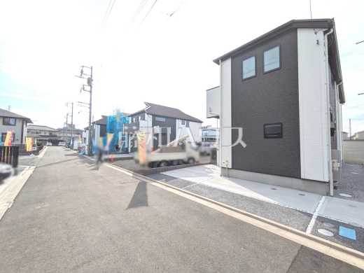 接道状況および現場風景　【小平市小川町１丁目】