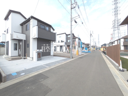 接道状況および現場風景　【小平市小川町１丁目】