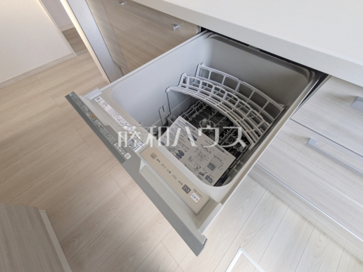 6号棟　食器洗浄乾燥機　【小平市小川町１丁目】　家事の時間を短縮するエコな食洗機