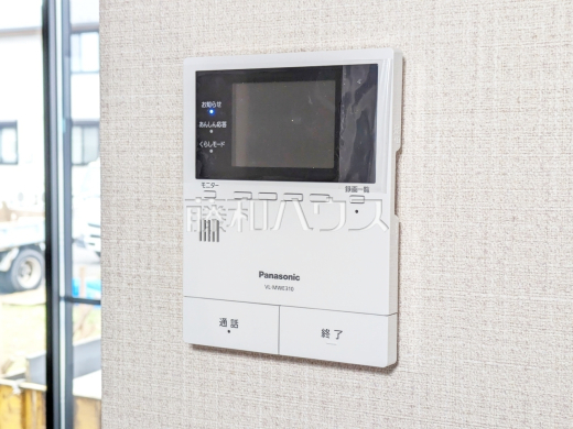 8号棟　TVモニター付きインターホン　【小平市小川町１丁目】　