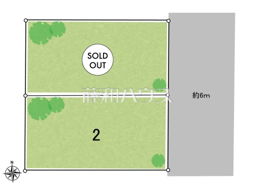 全体区画図　【八王子市子安町３丁目】
