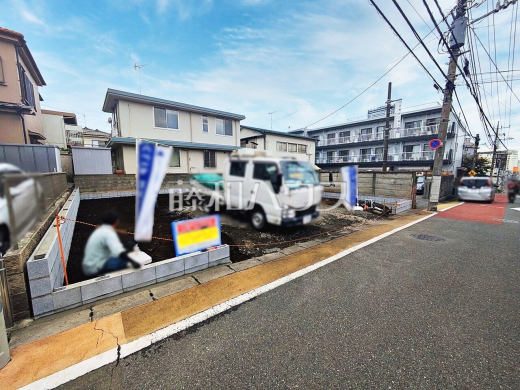 接道状況および現場風景　【八王子市子安町３丁目】