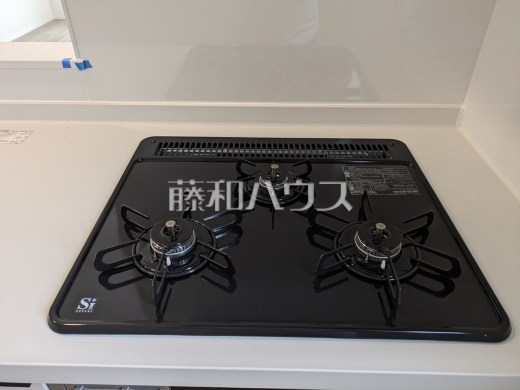 B号棟　3口ガスコンロ　【日野市落川】