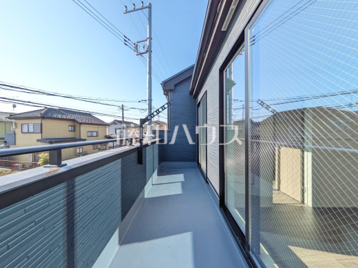 8号棟　バルコニー　【清瀬市竹丘３丁目】