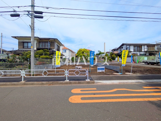 接道状況および現場風景　【立川市幸町５丁目】