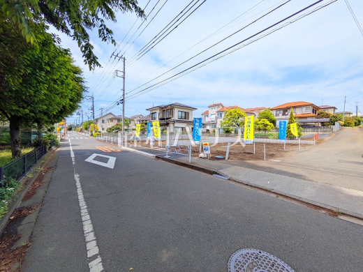 接道状況および現場風景　【立川市幸町５丁目】