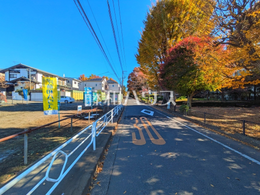 接道状況および現場風景　【立川市幸町５丁目】