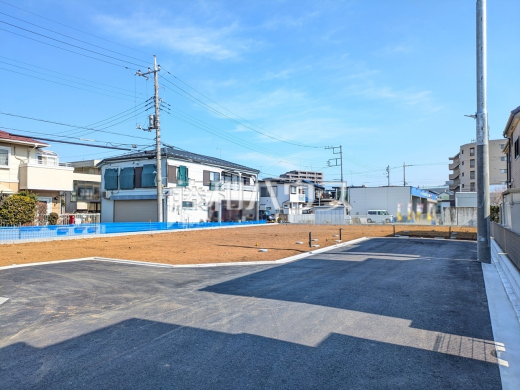 接道状況および現場風景　【立川市幸町３丁目】