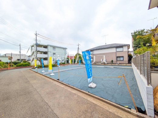 接道状況および現場風景　【立川市柴崎町１丁目】