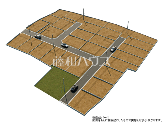 造成完了予想図　【日野市大字上田】　物件の事、諸費用の事など、小さな疑問も担当までお気軽にご連絡・ご相談下さい。