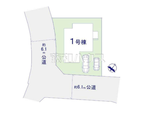 全体区画図　【福岡市東区香住ヶ丘５丁目】