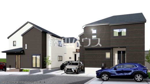 完成予想図（外観）　【清瀬市旭が丘１丁目】