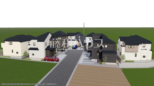 完成予想図（外観）　【清瀬市旭が丘１丁目】