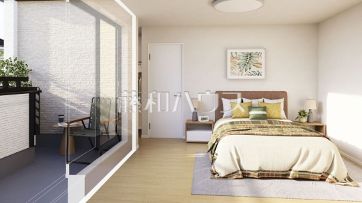 2号棟　完成予想図（内観）　【清瀬市旭が丘１丁目】