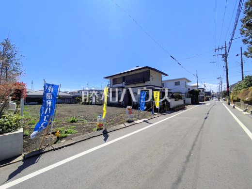接道状況および現場風景　【日野市多摩平３丁目】