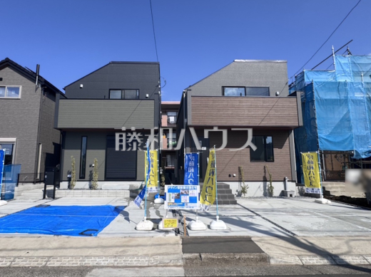 外観　2号棟(左側)　3号棟(右側)【三鷹市北野２丁目】