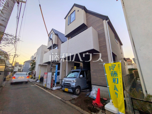 接道状況および現場風景　【立川市錦町２丁目】