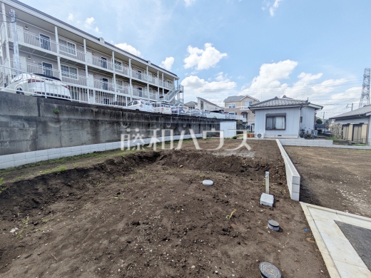 3号地　現地写真　【多摩市連光寺２丁目】建築会社を自由にセレクトできる土地分譲で理想の暮らしを叶えて下さい　