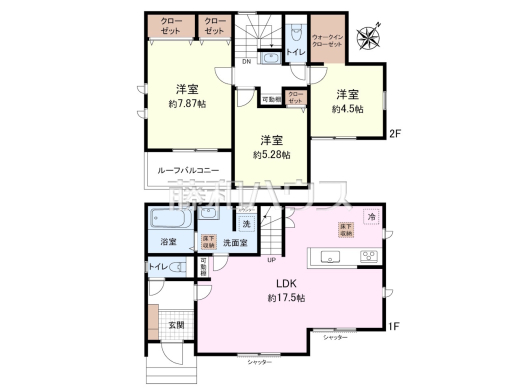 間取図　【西東京市北町３丁目】 周辺環境はもちろん、日当たりや設備仕様など、実際に行ってみないと分からないことも多くございます。営業担当がご案内いたしますので、お気軽にお問い合わせください。 