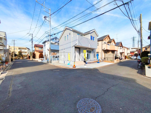 接道状況および現場風景　【西東京市北町３丁目】