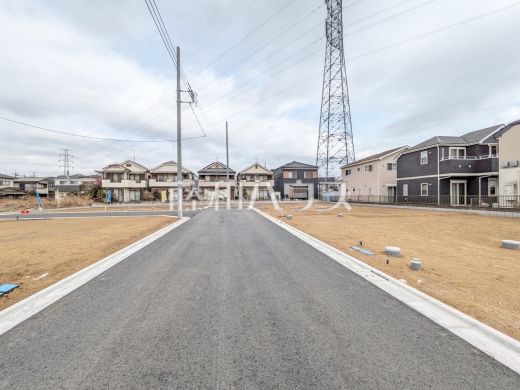 接道状況および現場風景　【国分寺市北町４丁目】