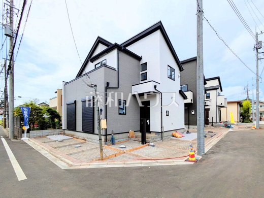 接道状況および現場風景　【府中市多磨町２丁目】