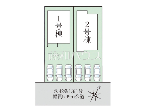 全体区画図　【春日井市高森台７丁目】