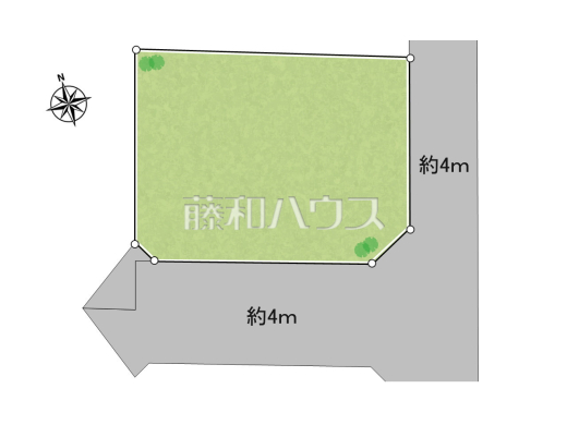 全体区画図　【練馬区大泉学園町３丁目】