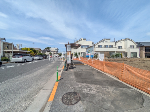 接道状況および現場風景　【小平市上水南町３丁目】