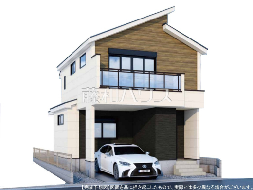 1号棟　完成予想図（外観）　【練馬区東大泉７丁目】