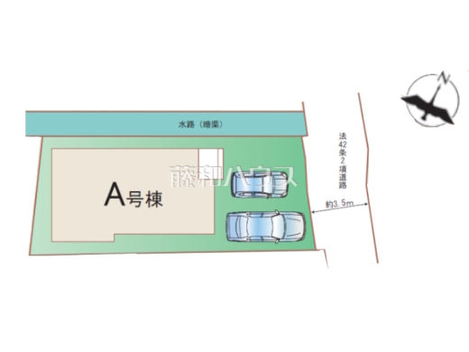 全体区画図　【福岡市東区名島３丁目】