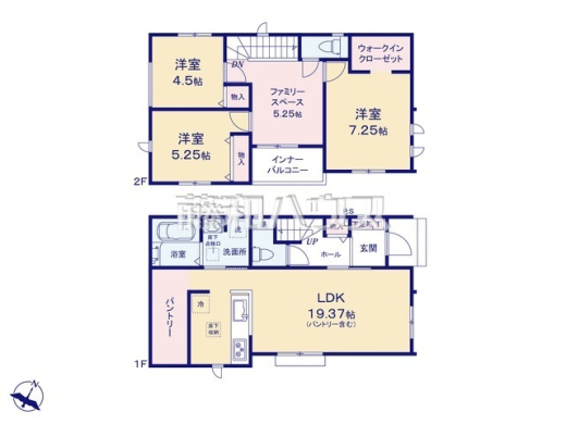 間取図　【福岡市東区名島３丁目】