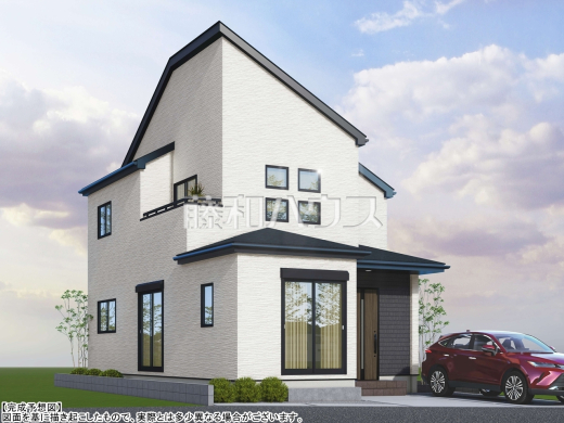 完成予想図（外観）　【東村山市秋津町２丁目】