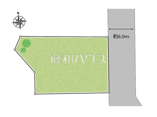 区画図　【八王子市打越町】