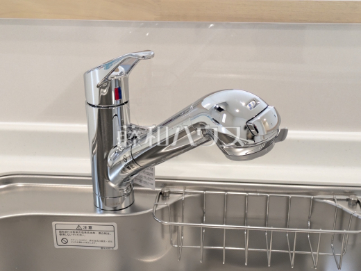 6号棟　浄水器一体型水栓　【朝霞市宮戸３丁目】　いつでもおいしいお水が飲める浄水器一体型水栓も完備 
