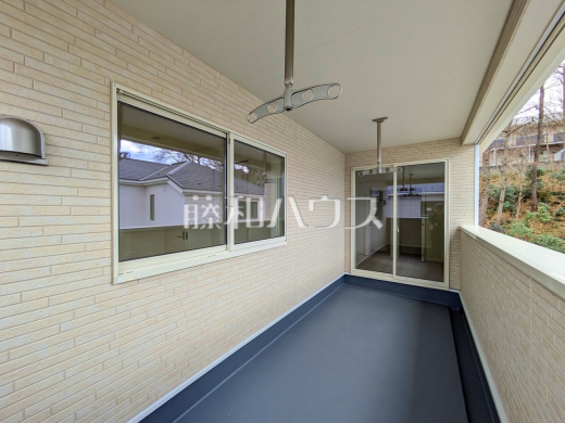 6号棟　バルコニー　【朝霞市宮戸３丁目】