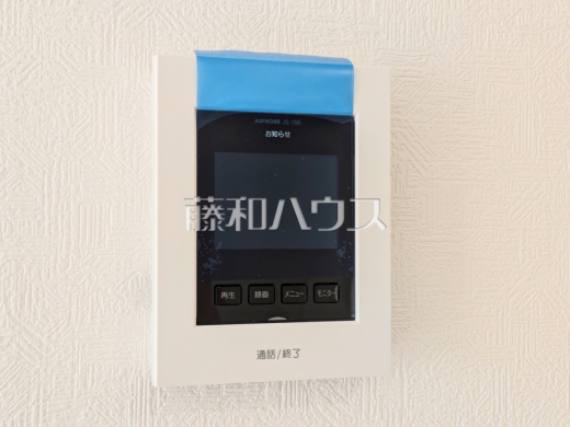 6号棟　TVモニター付インターフォン　【朝霞市宮戸３丁目】　防犯に役立つTVモニター付インターフォン
