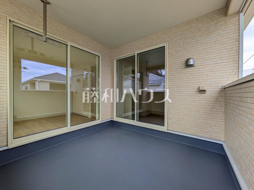 9号棟　バルコニー　【朝霞市宮戸３丁目】