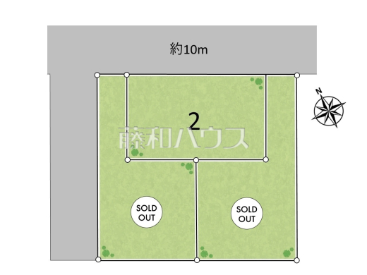 区画図【東久留米市前沢５丁目】 見学はしたいけど、なかなか時間が取れない・・・そんな方に出勤前や仕事終わりにマイホームを見学できるサポートをいたします。