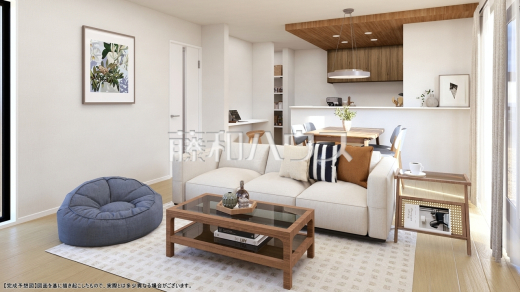 1号棟　完成予想図（内観）　【東久留米市前沢５丁目】