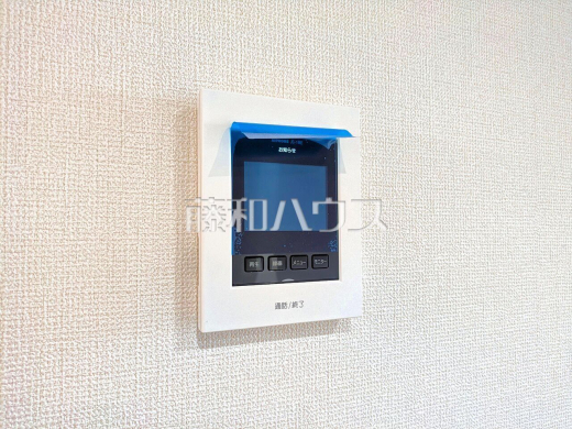 TVモニター付きインターホン　訪問者がひと目で分かります 

