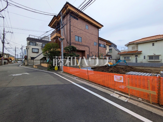 現場風景　【三鷹市牟礼６丁目】