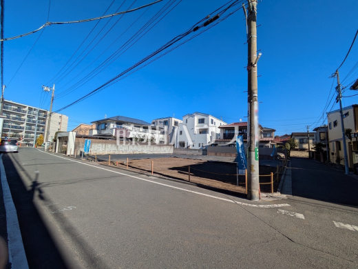 接道状況および現場風景　【三鷹市牟礼６丁目】