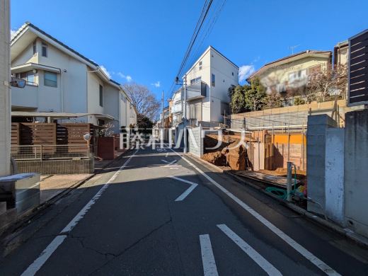 接道状況および現場風景　【杉並区永福２丁目】
