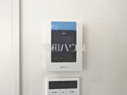 2号棟　TVモニター付インターホン　【東村山市久米川町３丁目】　不在時の訪問者が一目でわかる、録画機能付きTVモニターホン